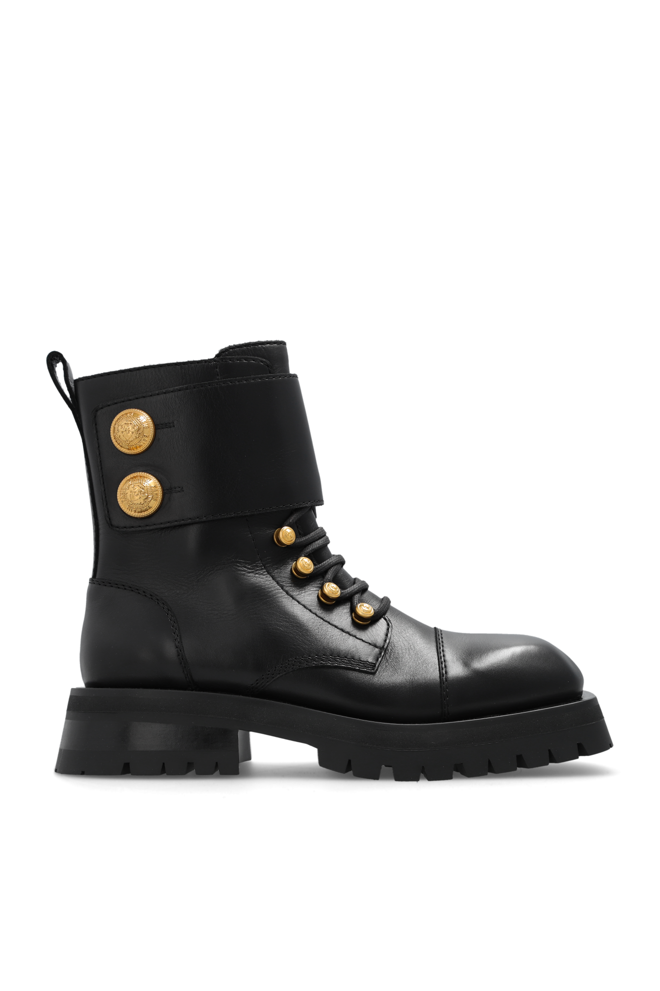 Balmain sale combat boots